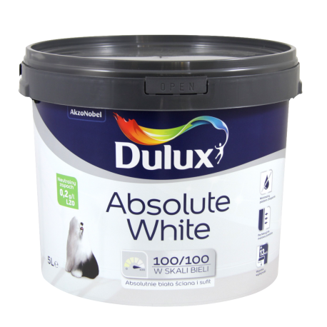 Dulux Absolute White 5L