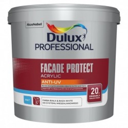 Dulux Professional Facade Protect Acrylic Anti‑UV Baza White 4,44L